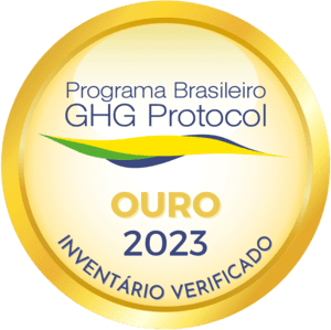 Selo Ouro do Programa Brasileiro GHG Protocol